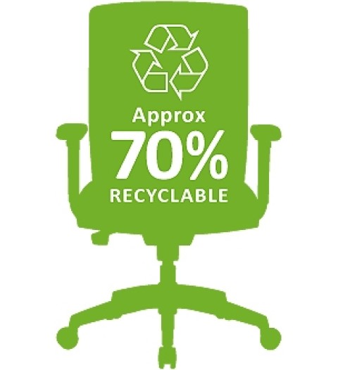 Approx 70percent recyclable chair 304