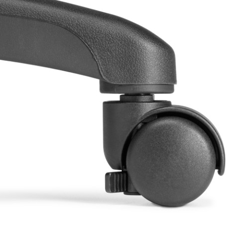 Reverse brake castor