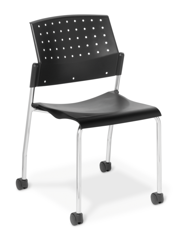 5504 leg Castors Chrome Frame