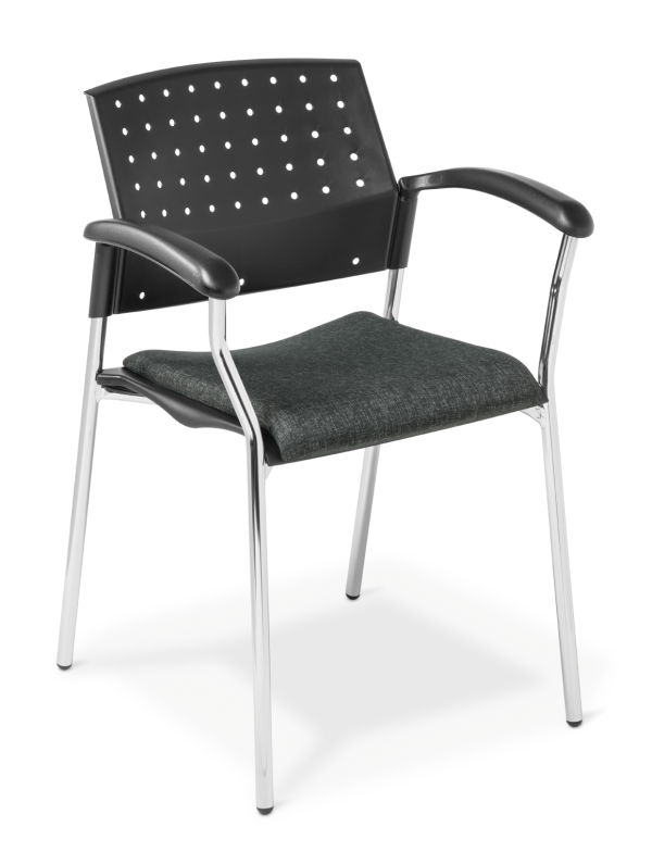 552 Chrome Frame Seat Uph Bond Jet