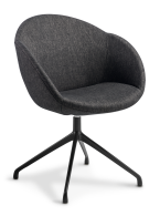 Amelia_4-Star Swivel_no castors_Keylargo Anthracite