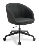 Aria_5-Star Swivel_Black_Augustus Ebony