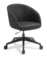 Aria_5-Star Swivel_Nylon_Black_Augustus Ebony