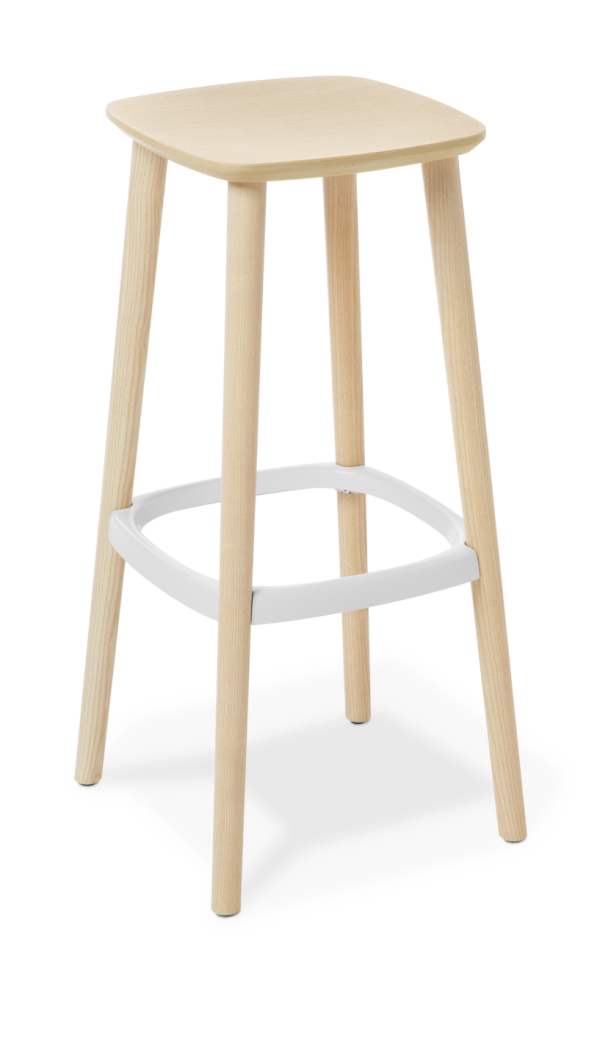 Babila Barstool Bleached Ash