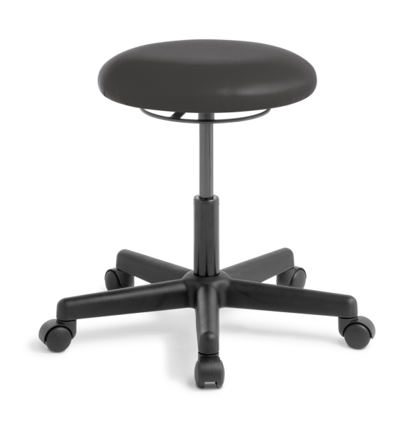 Button Std Black Vinyl