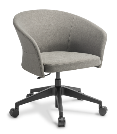 Clove5 star Swivel Black Warm Grey