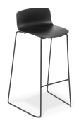 Coco_Bar Stool_Black_Black Frame