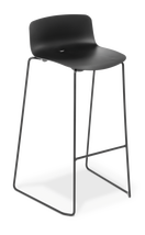 Coco_Bar Stool_Black_Black Frame