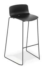 Coco_Bar Stool_Black_Black Frame