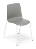 Coco_4-Leg_Grey_White Frame