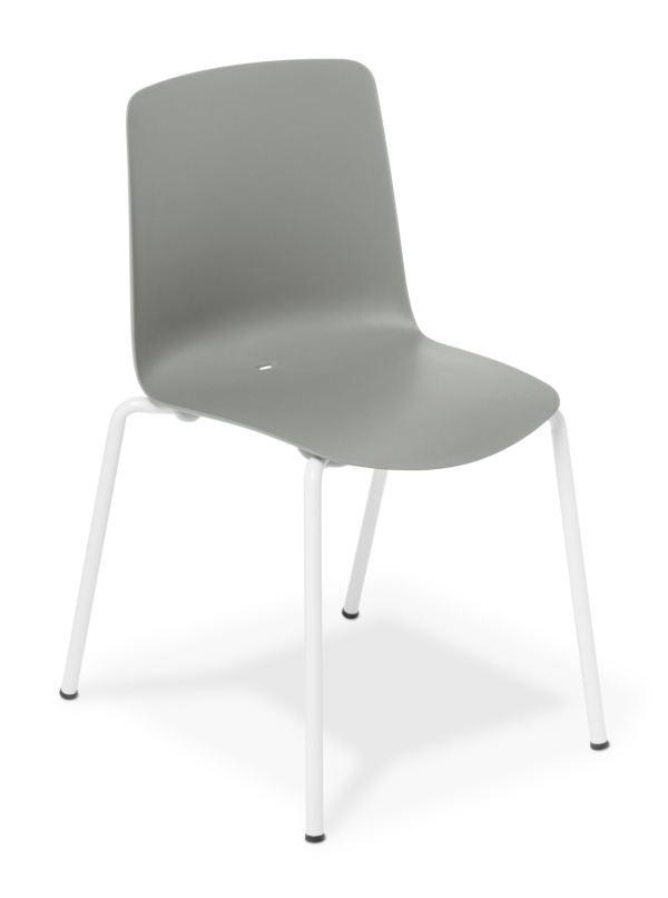 Coco 4-leg Grey White Frame