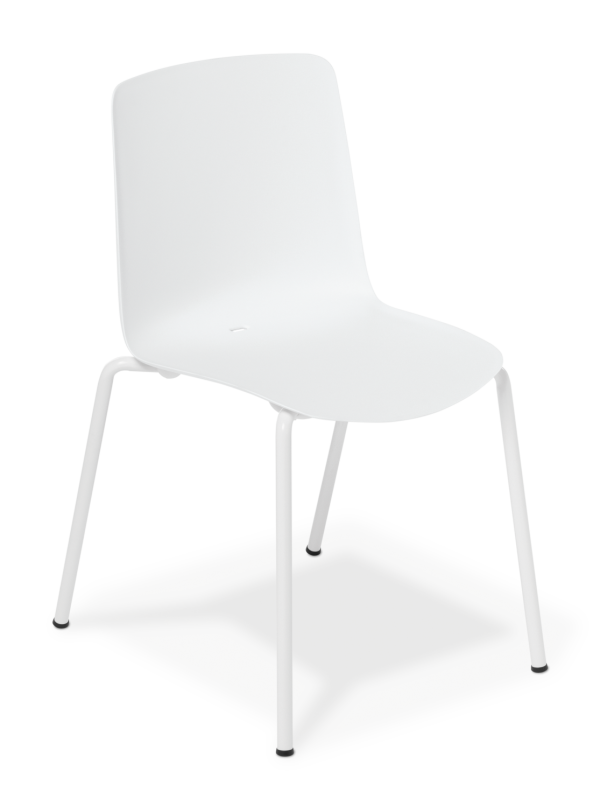 Coco 4-leg White White Frame