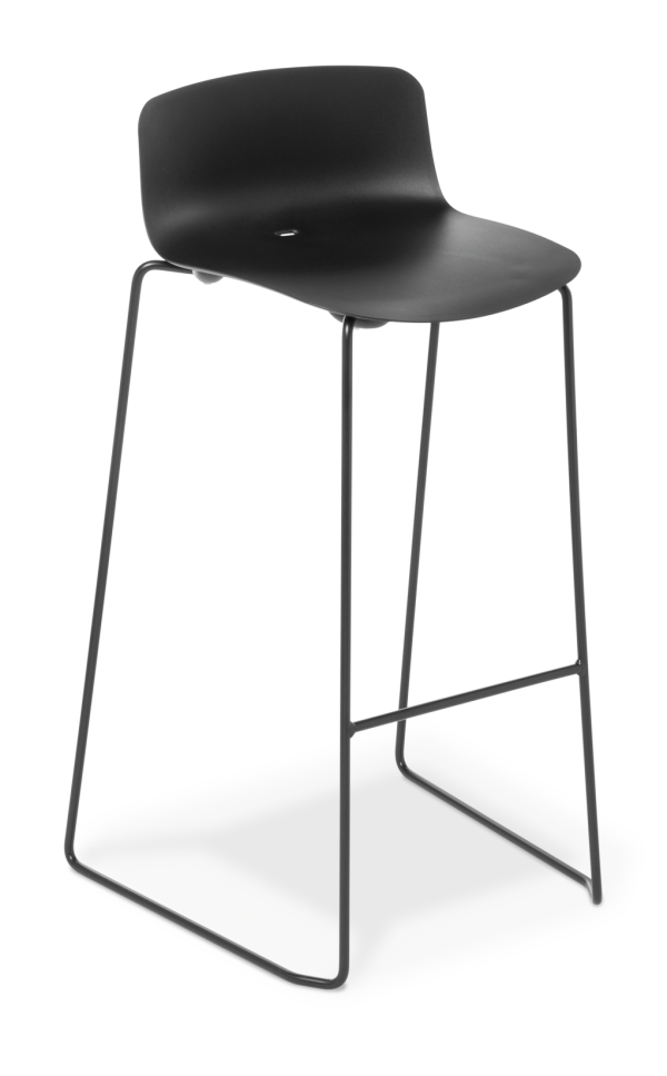 Coco Barstool Black Black Frame