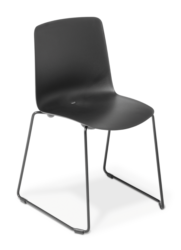 Coco Sled Black Black Frame