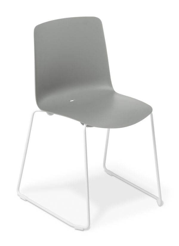 Coco Sled Grey White Frame