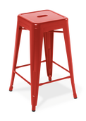 Industry_Kitchen Stool_Red