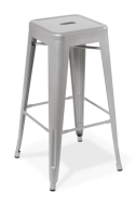 Industry_Bar Stool_Silver