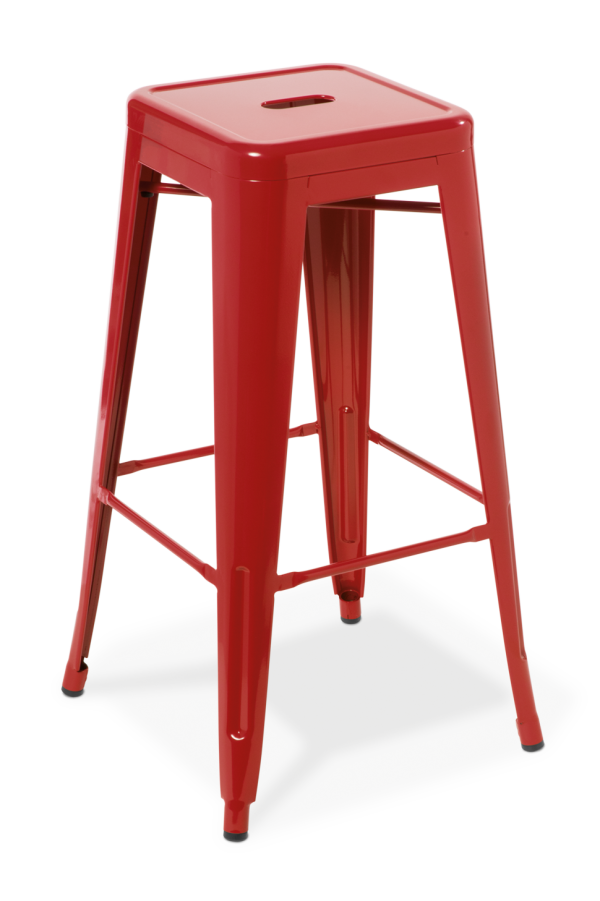 Industry Barstool Red