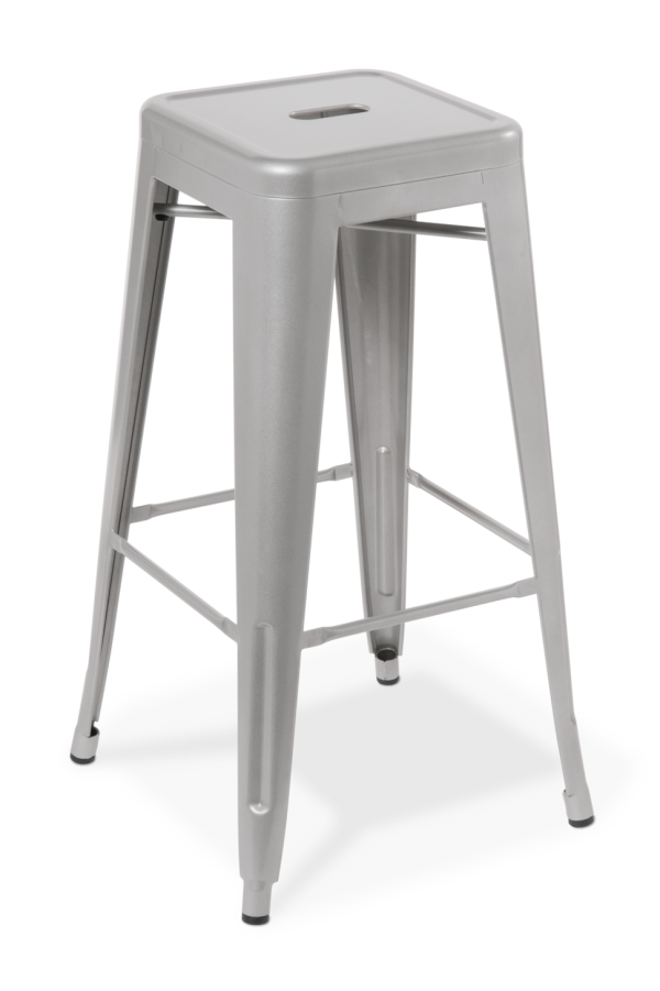 Industry Barstool Silver