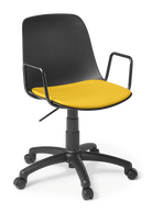 Juna_5-Star Swivel_Arms_Seat Uph_Synergy Lateral