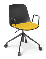 Juna_4-Star Swivel_Arms_Seat Uph_Synergy Lateral
