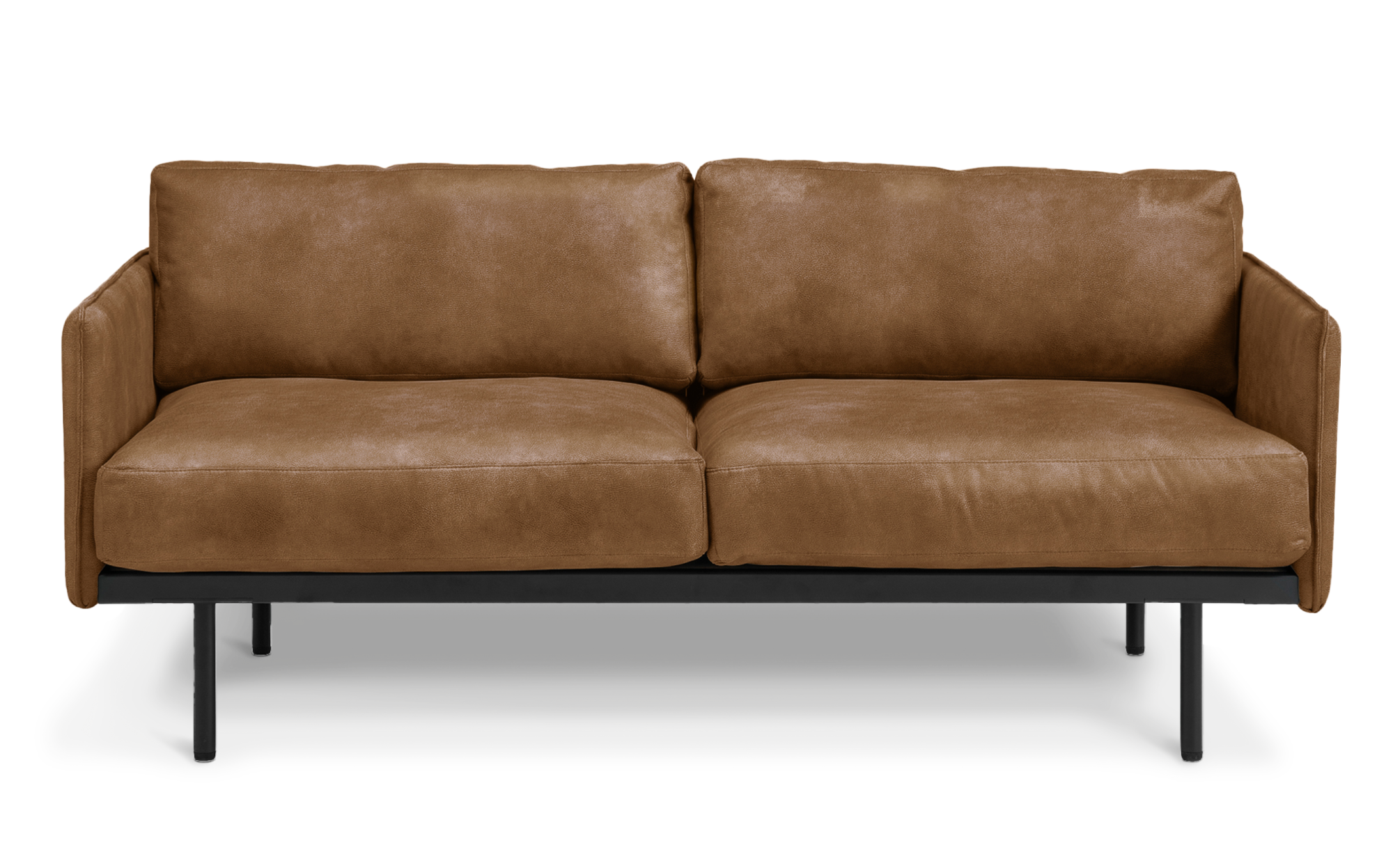 Leo 2 seater Eastwood Tan front 2
