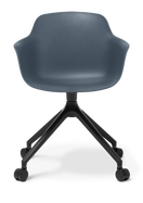 Loria_Armchair_Swivel_Castors_Navy