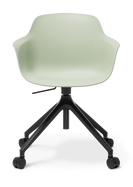 Loria_Armchair_Swivel_Castors_Lichen