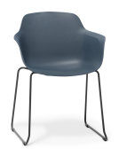 Loria_Armchair_Sled_Navy