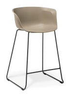 Loria_Kitchen Stool_Taupe