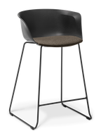 Loria_Kitchen Stool_Taupe_Seat Pad_Octavious Cocoa