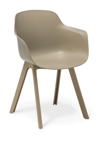 Loria Armchair4 leg Taupe