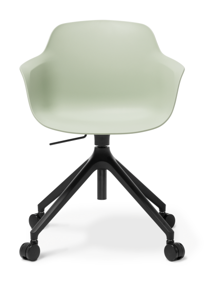 Loria Armchair Swivel Castors Lichen