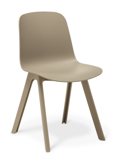 Loria Chair4 leg Taupe