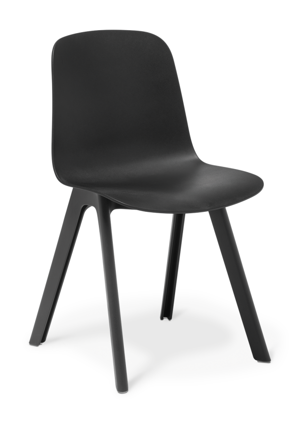 Loria Chair4 leg Black
