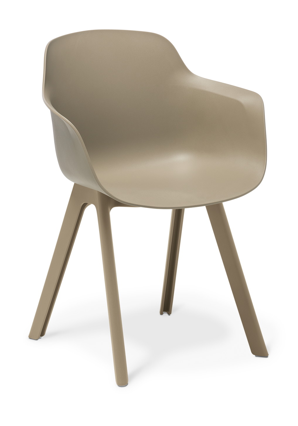 Loria Armchair4 leg Taupe