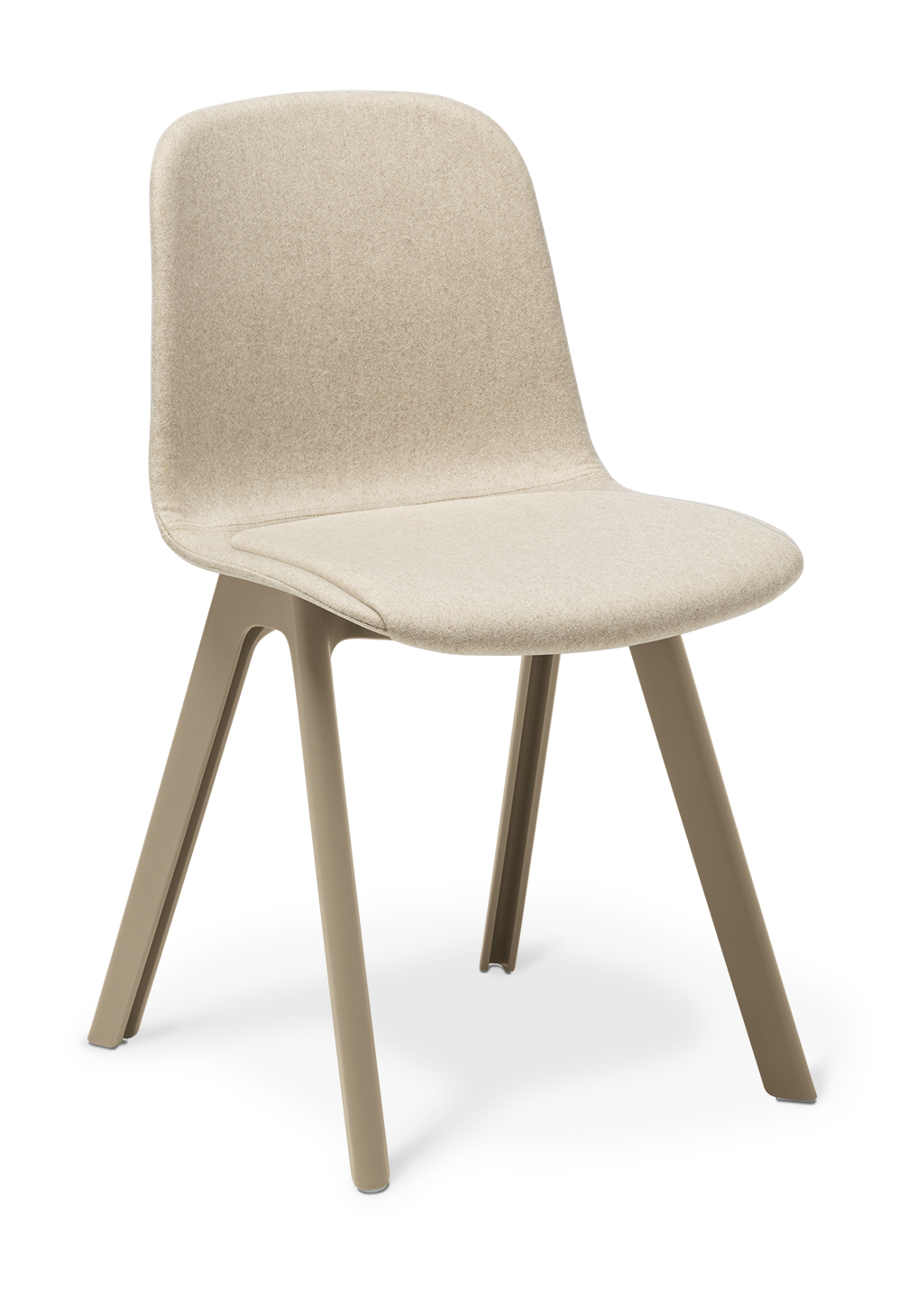 Loria Chair4 leg Taupe Upholst Octavius Sesame