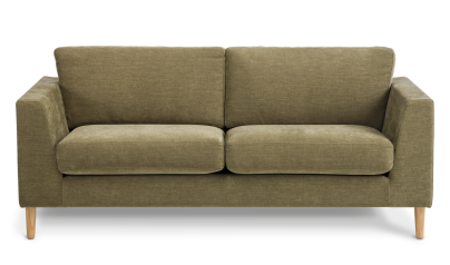 Mackenzie_2-Seater_Natural Timber Feet_Copeland Olive_Front-on