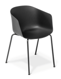 Max Tub_4-Leg Black_Black Frame