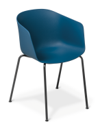 Max Tub_4-Leg_Classic Blue_Black Frame