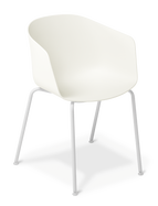 Max Tub_4-Leg_White_White Frame