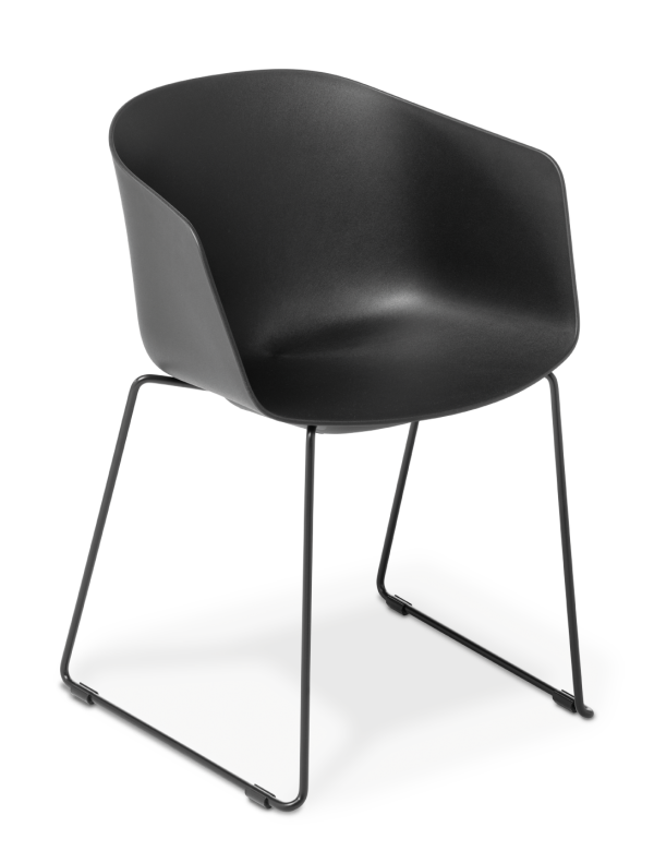 Max Tub Sled Black Black Frame