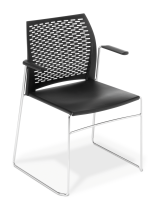 Net_Chair_Black_Chrome Frame_Arms