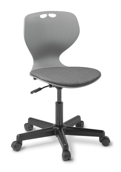 Omni Swivel Grey Seat Uph Keylargo Ash