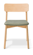 Orlo_Chair_Natural Ash_seat uph_Pelle Sage_Front-on