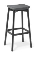Orlo_Bar Stool_Black Ash_Seat Uph_Pelle Onyx
