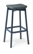 Orlo_Bar Stool_Navy Ash_Seat Uph_Pelle Navy