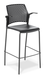 Punch_Bar Stool_Black_Arms