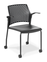 Punch_4-Leg_Castors_Black_Arms