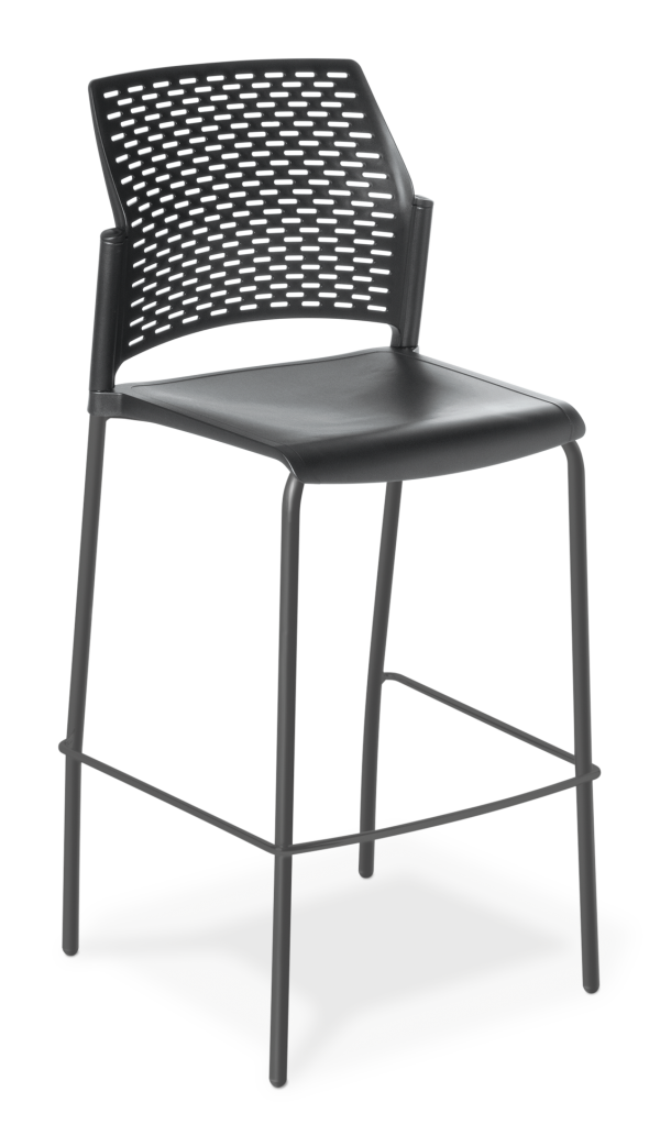 Punch Barstool Black Black Frame
